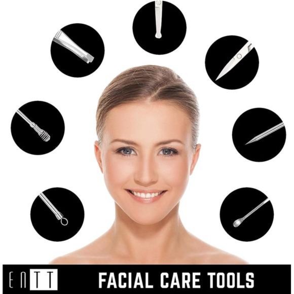 Manicure Pedicure Set 18 in 1 Grooming Kit for Men Premium - Picture 3 of 6